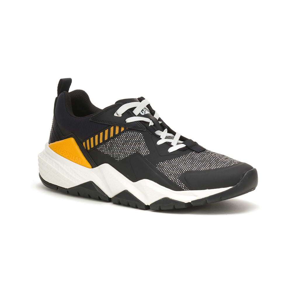 Zapatillas Cat GroundWork Mesh Negro