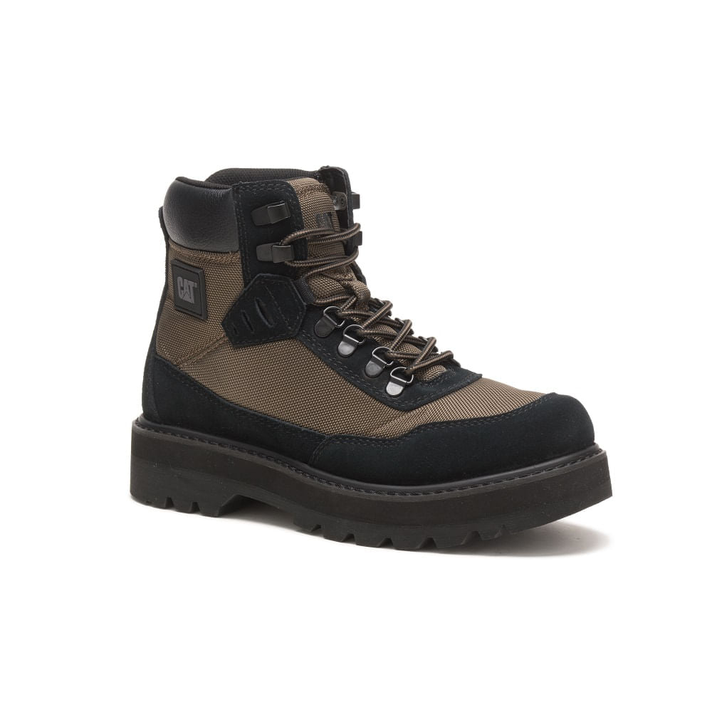 Bota Cat Conquer 2.0 Gris - Dark Olive Black