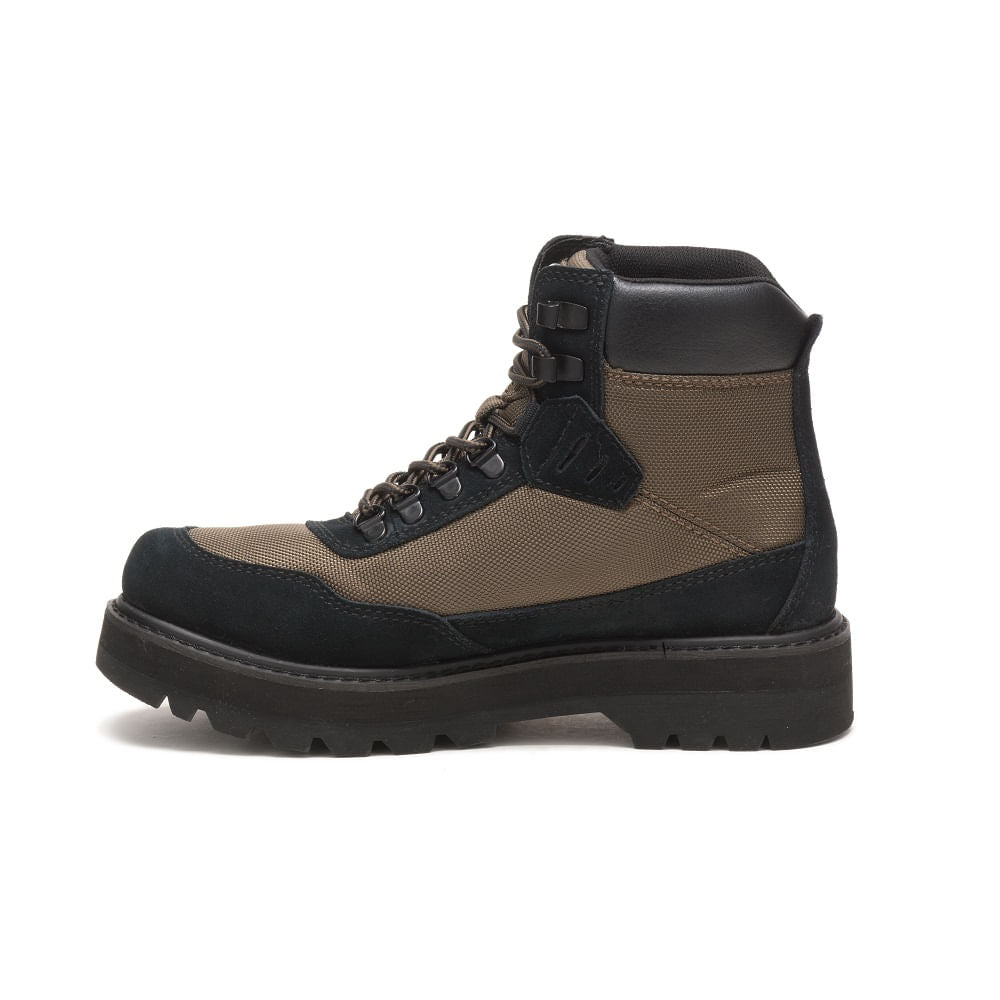 Bota Cat Conquer 2.0 Gris - Dark Olive Black