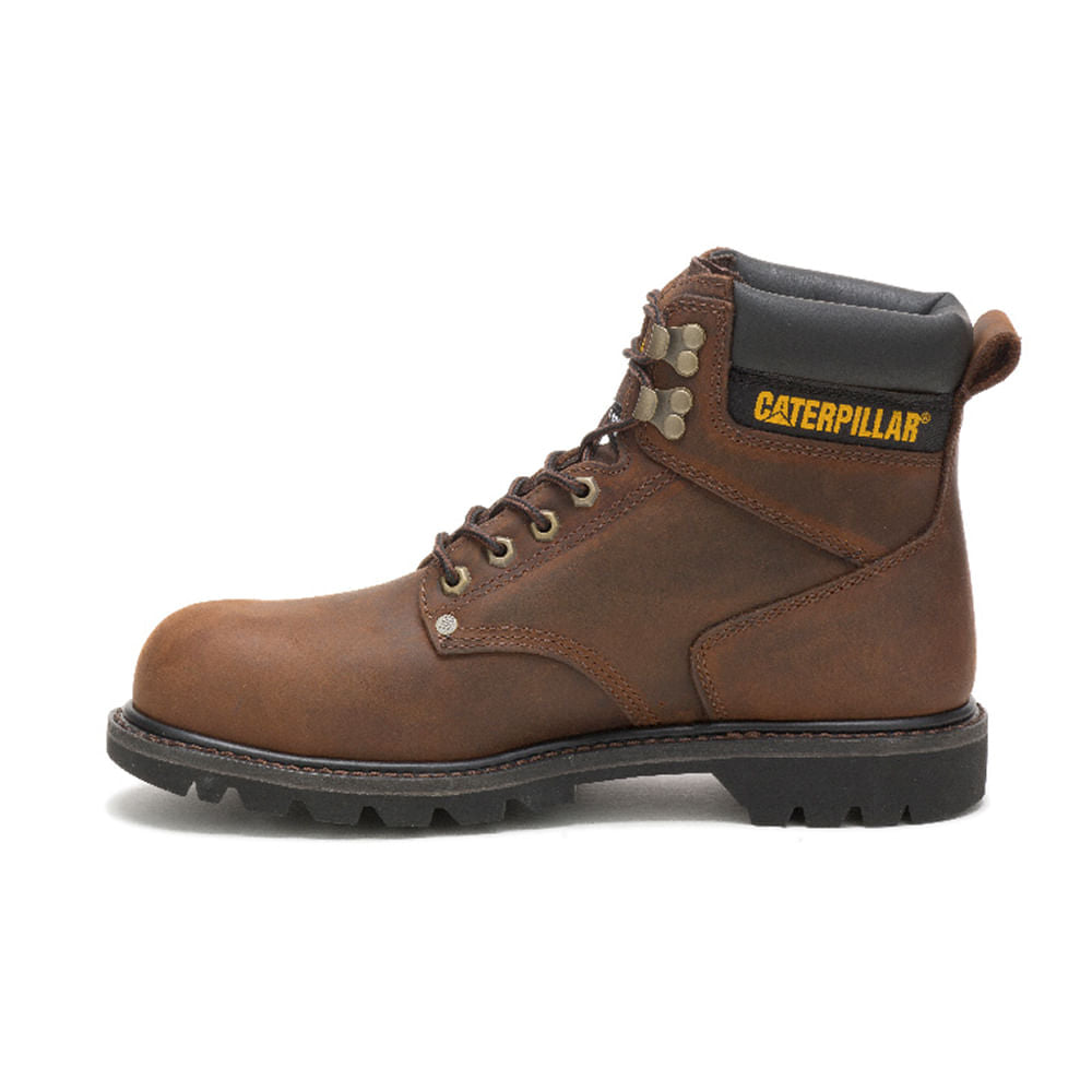 Bota Cat Second Shift ST Marrón - Dark Brown
